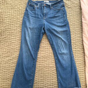 Madewell Tall Cali Demi Boot in Medium Wash